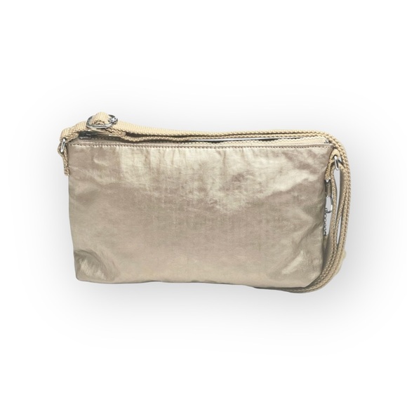 Kipling ✪ Eve Lightweight Crossbody Handbag Bag ✪ Monkey Keychain ✪ Metal Gold - Picture 5 of 16